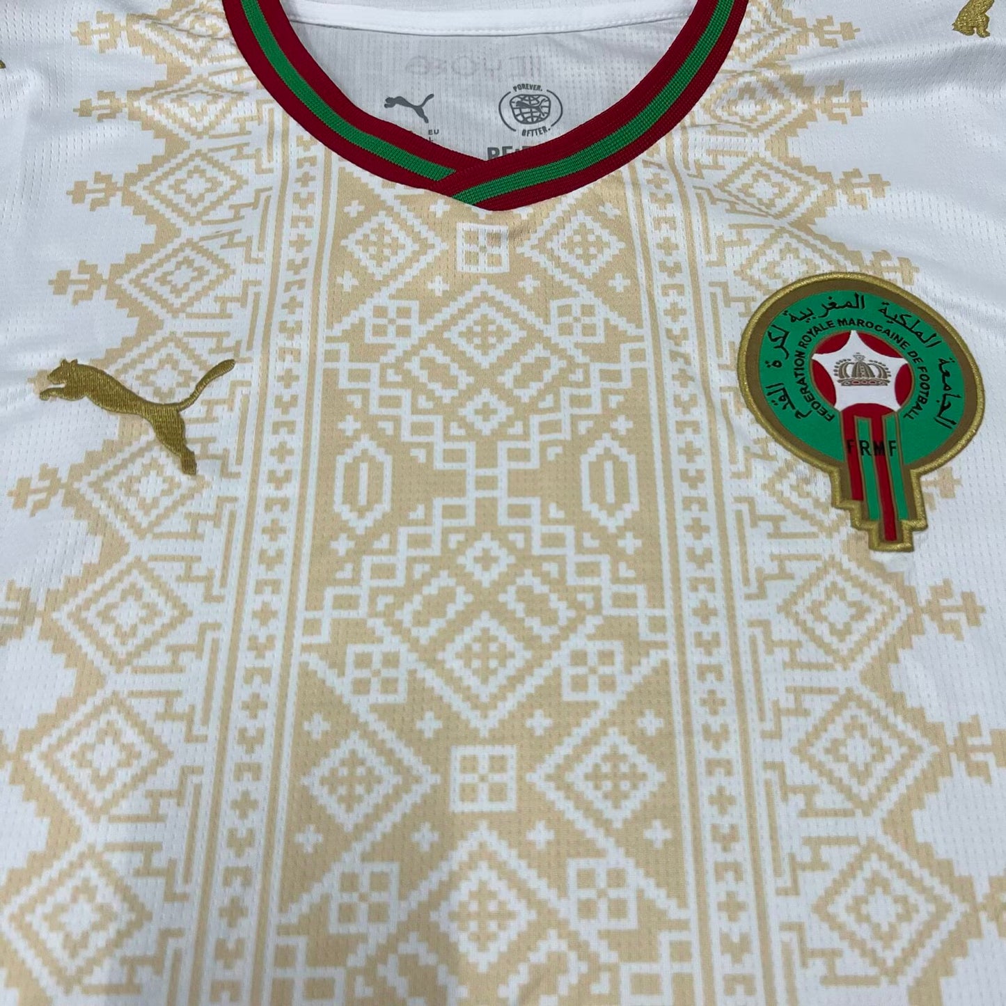 Camiseta de visitante de Marruecos Mundial 2026
